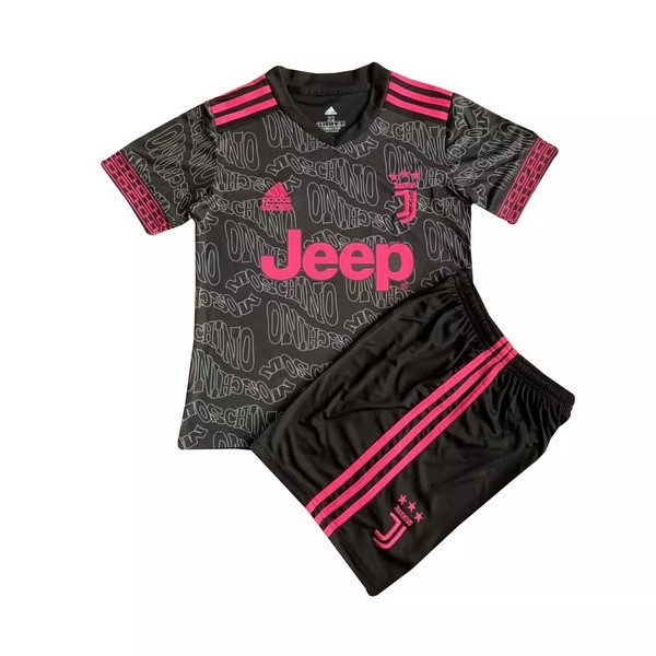 Camiseta Juventus Especial Niño 2021 2022 Negro Rosa